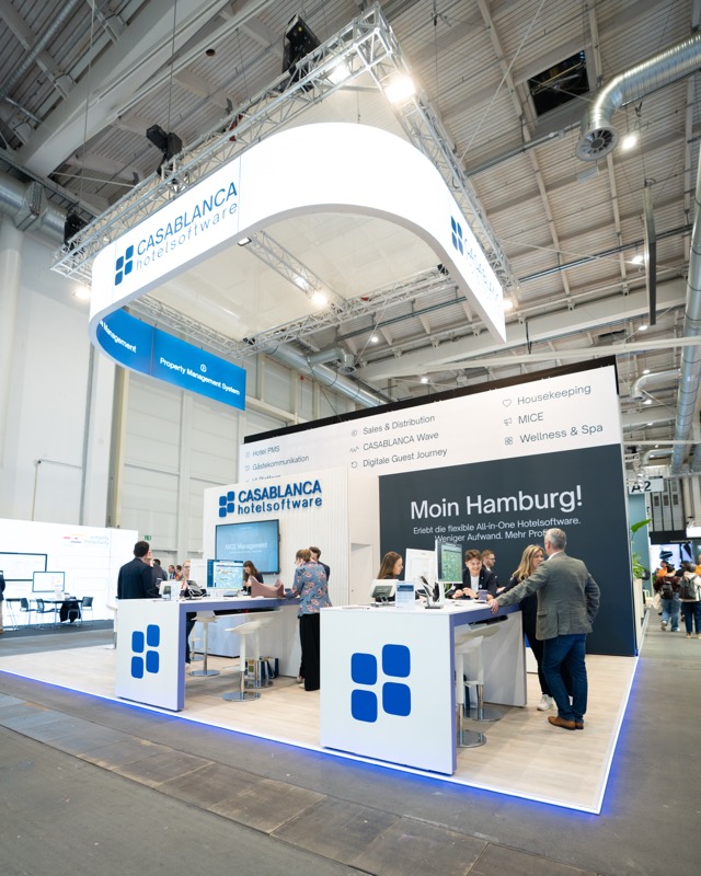 Messefoto von MADLYX – Messestand von außen